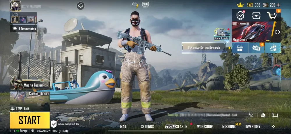 Ocean of games PUBG MOBILE